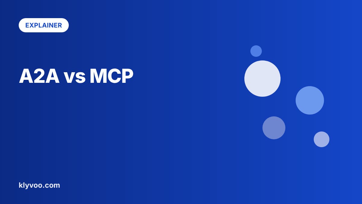 A2A vs MCP: what the two agent protocols do and how they differ