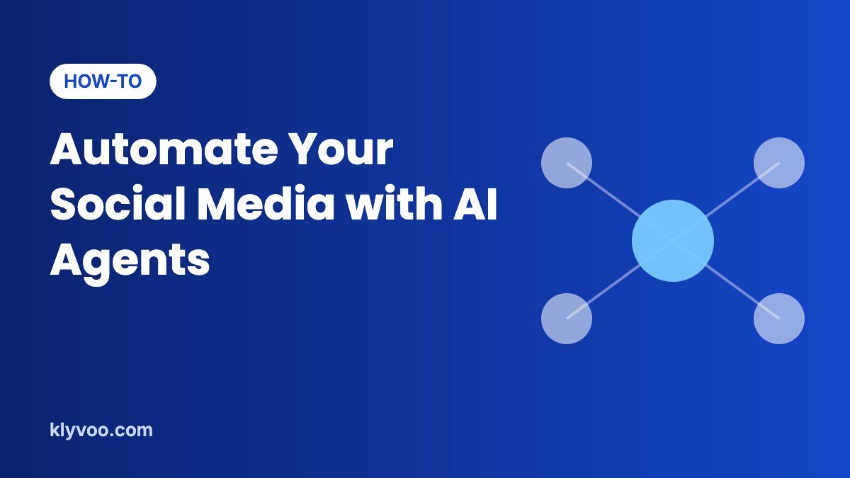 Automating social media posts with AI agents