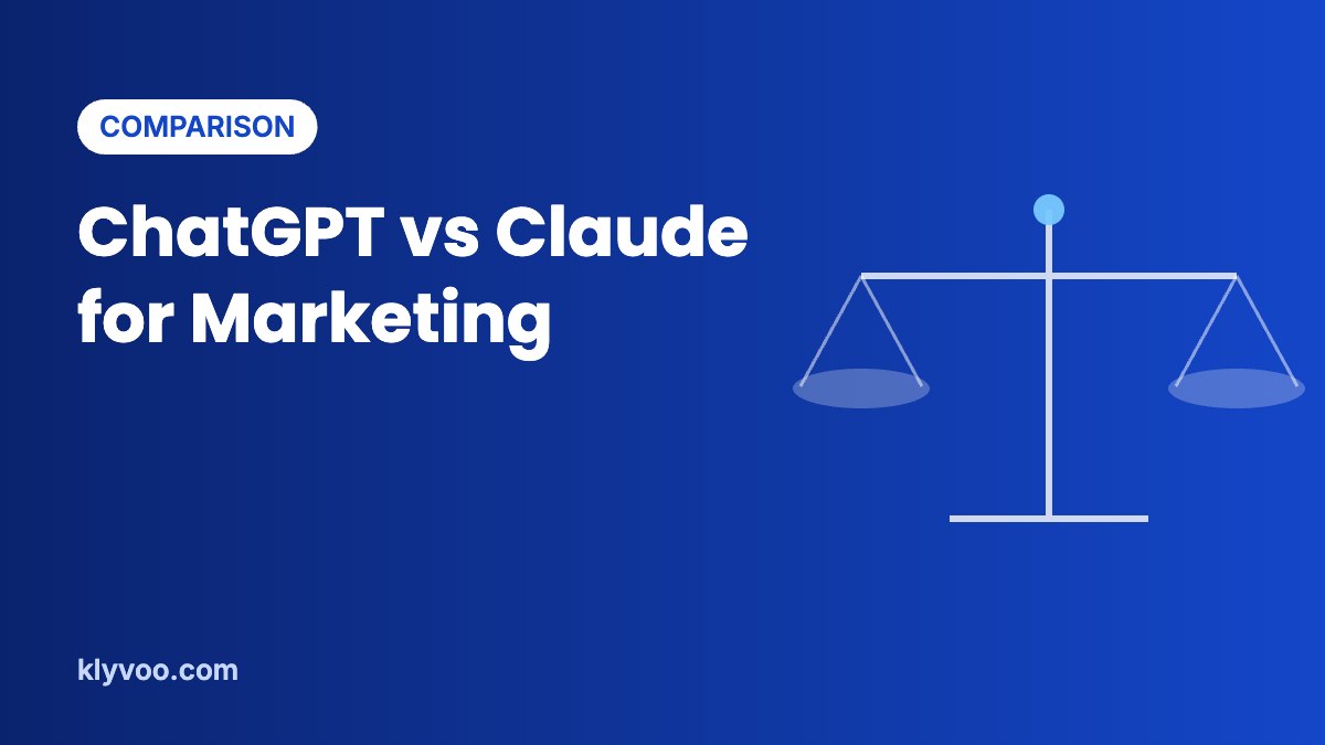 ChatGPT vs Claude for marketing comparison
