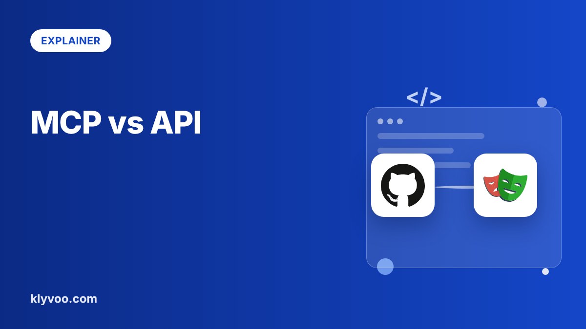 MCP vs API: the difference explained in plain English