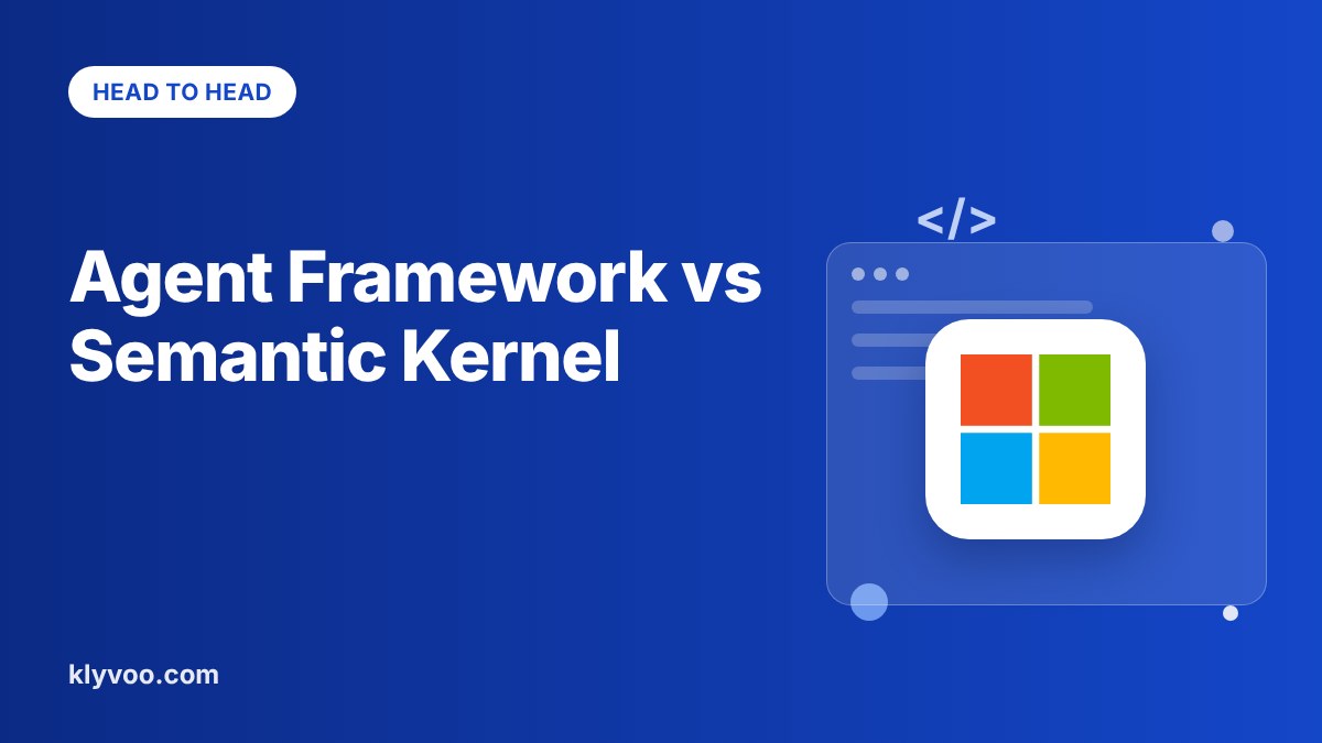 Microsoft Agent Framework vs Semantic Kernel comparison: what changed and which to start with