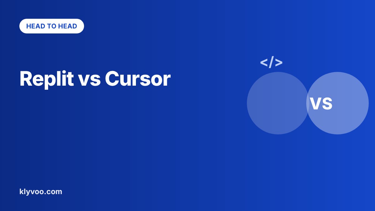 Replit vs Cursor comparison: pricing and which to pick